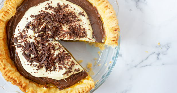 Chocolate Pumpkin Pie