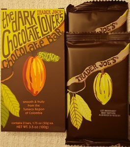 Trader Joe's - The Dark Chocolate Lover's Chocolate Bar - 85% Cacao