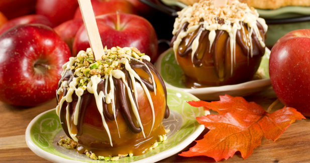 Chocolate-Covered Caramel Apples Recipe