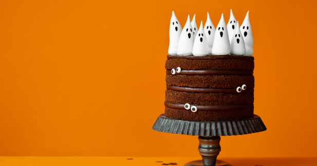 halloween chocolate cake